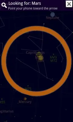 Sky Map android App screenshot 1